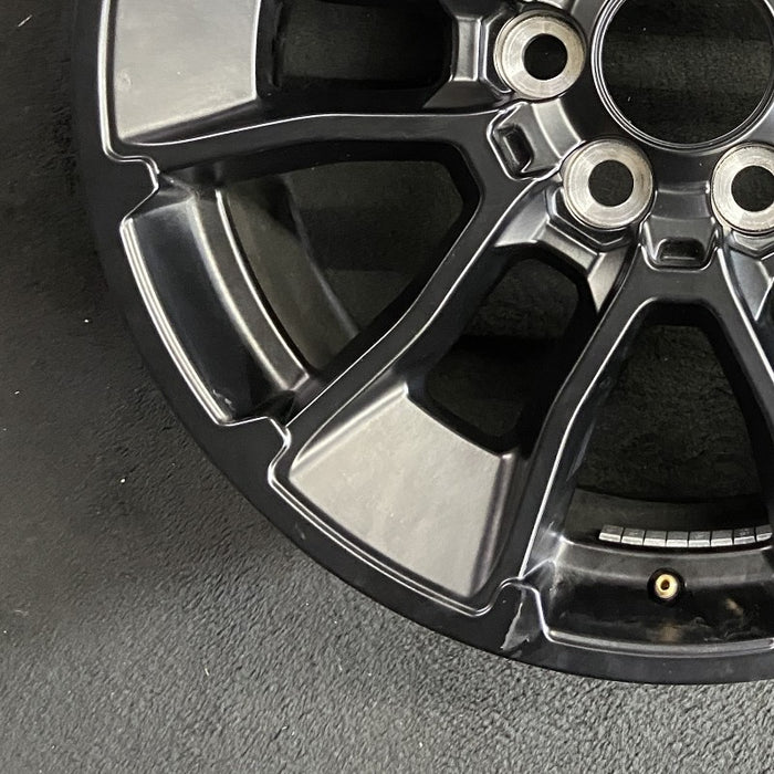 20" SEQUOIA 24 20x8 6 Y spoke black TRD off- Original OEM Wheel Rim - Additional View