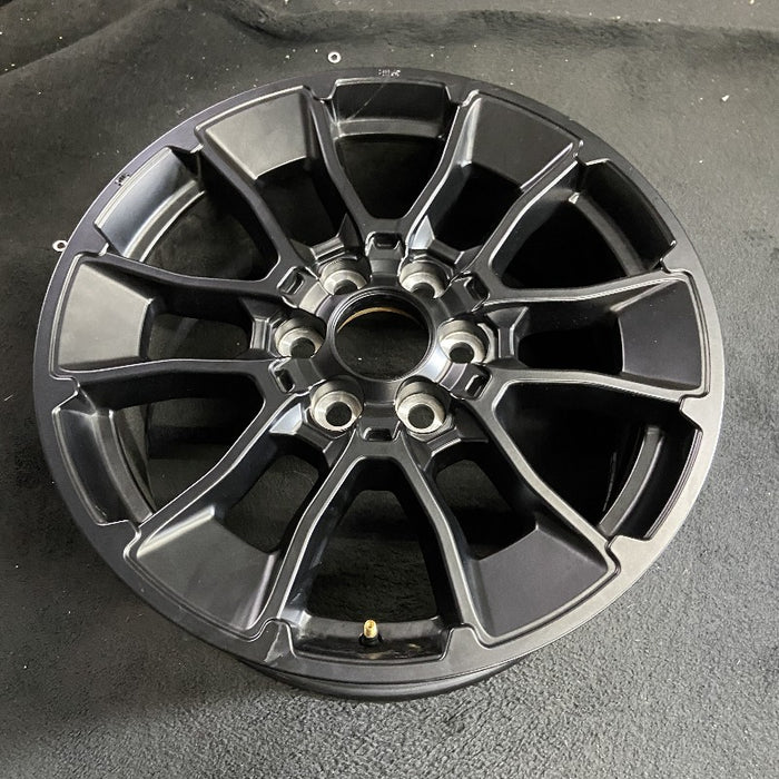 20" SEQUOIA 24 20x8 6 Y spoke black TRD off- Original OEM Wheel Rim - View 7