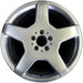 18" MERCEDES CL-CLASS 03-04 215 Type; CL500 18x9 5 spoke AMG rear ID 2204013702 - Front View