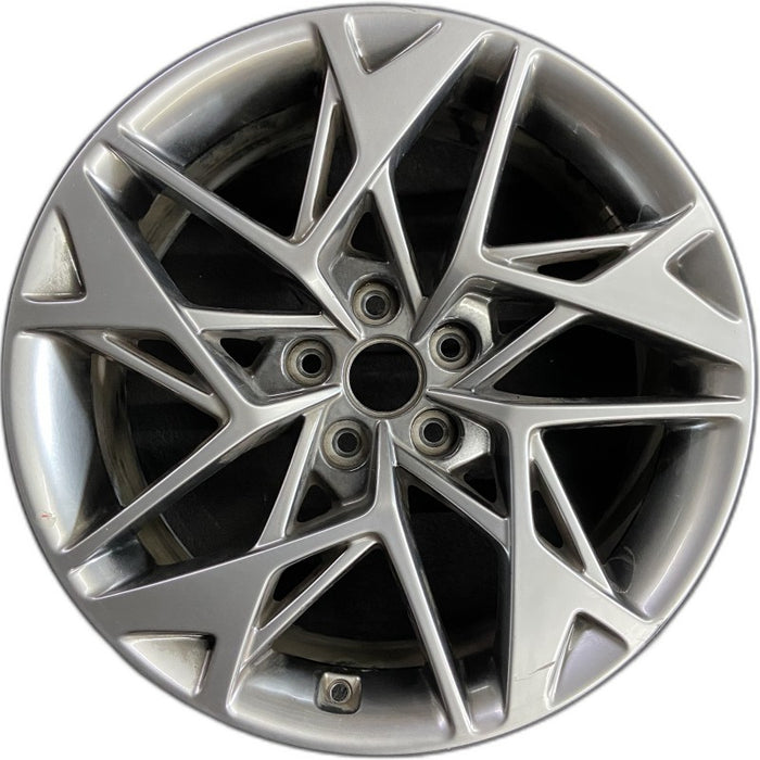 19" GV70 22-24 19x8 alloy twisted spoke Original OEM Wheel Rim