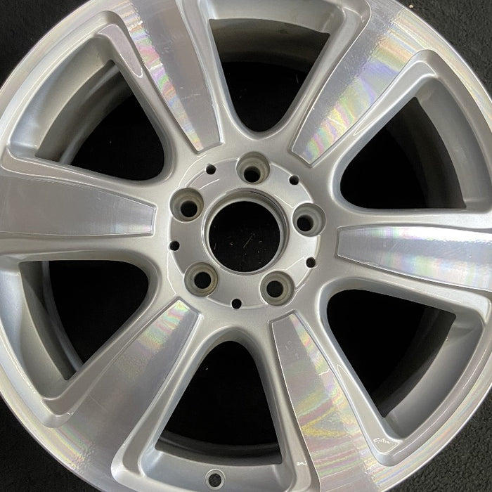 18" MERCEDES R-CLASS 07 251 Type; R320 18x8 6 spoke Original OEM Wheel Rim - Angle View
