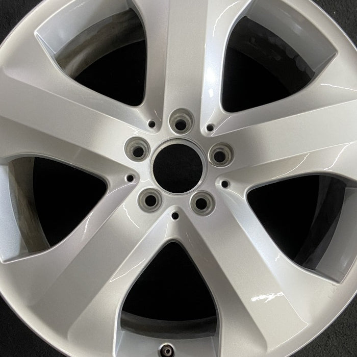 19" MERCEDES GL-CLASS 09 164 Type; GL320 19x8.5 5 spoke Original OEM Wheel Rim - Angle View