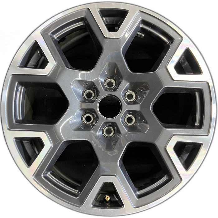 20" FORD F150 PICKUP 25 20x8.5, , single spoke, , silver Original OEM Wheel Rim - Front View