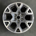 20" FORD F150 PICKUP 25 20x8.5, , single spoke, , silver Original OEM Wheel Rim - Angle View