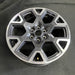 20" FORD F150 PICKUP 25 20x8.5, , single spoke, , silver Original OEM Wheel Rim - Side Profile