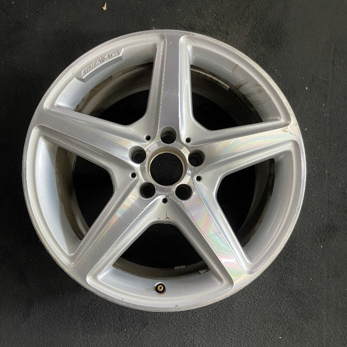 18" MERCEDES CLS-CLASS 12 218 Type; CLS550 AWD 18x9.5 AMG silver accents - Additional View