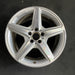 18" MERCEDES CLS-CLASS 12 218 Type; CLS550 AWD 18x9.5 AMG silver accents - Additional View