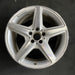 18" MERCEDES CLS-CLASS 12 218 Type; CLS550 AWD 18x9.5 AMG silver accents - Front View