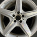 18" MERCEDES CLS-CLASS 12 218 Type; CLS550 AWD 18x9.5 AMG silver accents - Angle View