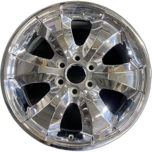 20" AVALANCHE 1500 06 20x8.5 polished 6 spoke single spokes flared Original OEM - Front View