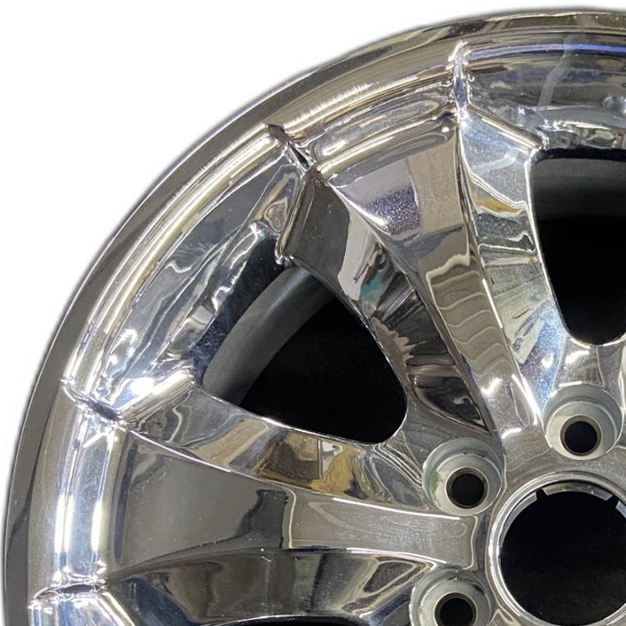 20" AVALANCHE 1500 06 20x8.5 polished 6 spoke single spokes flared Original OEM - Angle View