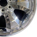 20" AVALANCHE 1500 06 20x8.5 polished 6 spoke single spokes flared Original OEM - Close-Up Detail