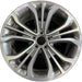 19" MERCEDES S-CLASS 15 217 Type; Cpe S550 19x9.5 15 spoke Original OEM Wheel - Front View