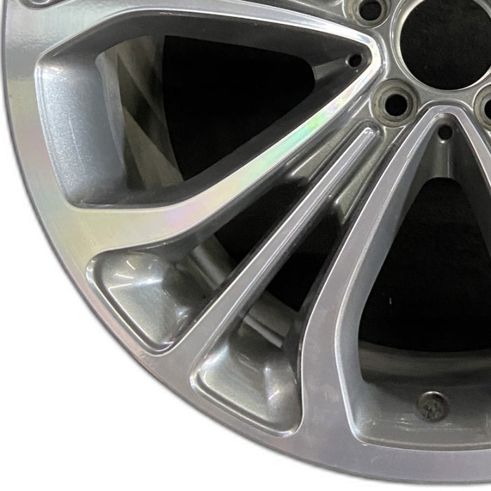 19" MERCEDES S-CLASS 15 217 Type; Cpe S550 19x9.5 15 spoke Original OEM Wheel - Back View
