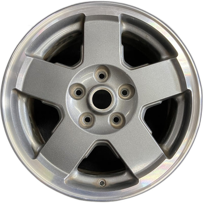 17" COMMANDER 06 17x7.5 aluminum 5 spoke spokes step up to outer rim Original OEM Wheel Rim