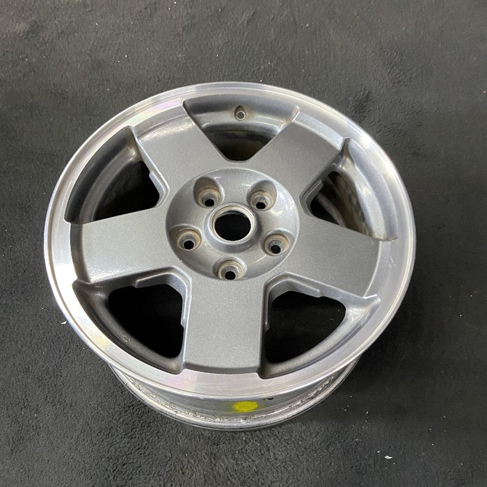 17" COMMANDER 06 17x7.5 aluminum 5 spoke spokes step up to outer rim Original OEM Wheel Rim