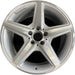18" MERCEDES CLS-CLASS 12 218 Type; CLS550 AWD 18x9.5 AMG silver accents - Front View