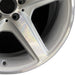 18" MERCEDES CLS-CLASS 12 218 Type; CLS550 AWD 18x9.5 AMG silver accents - Close-Up Detail
