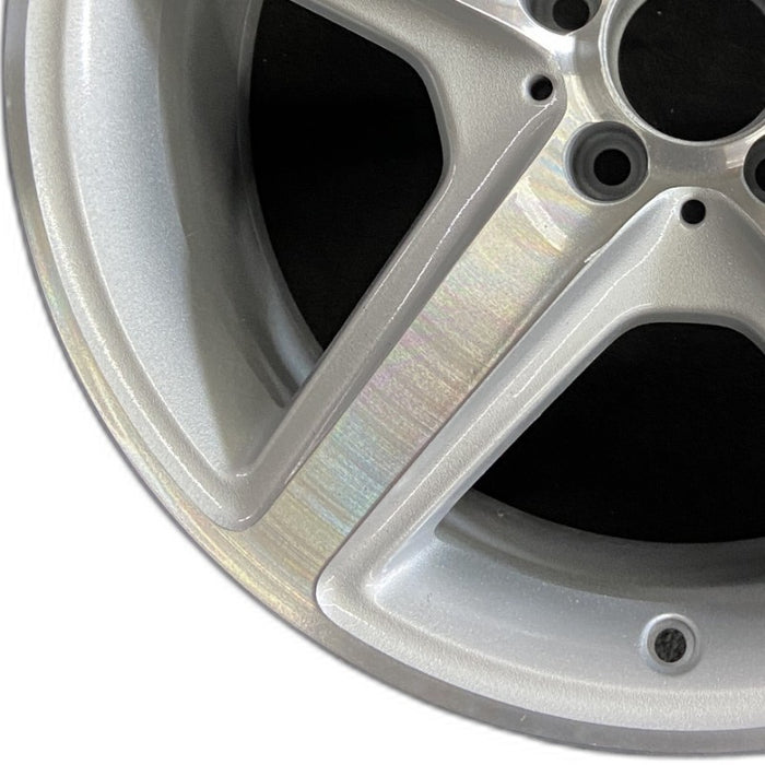 18" MERCEDES CLS-CLASS 12 218 Type; CLS550 AWD 18x9.5 AMG silver accents - Back View