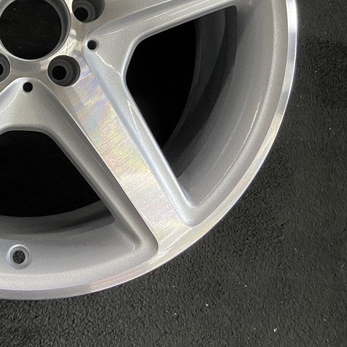 18" MERCEDES CLS-CLASS 12 218 Type; CLS550 AWD 18x9.5 AMG silver accents Original OEM Wheel Rim