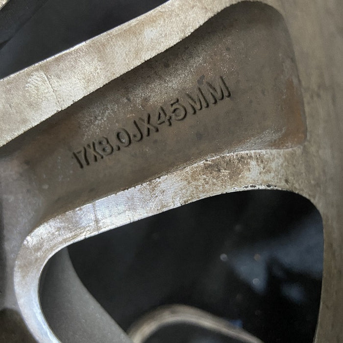 17" MUSTANG 06-09 17x8 5 spoke split spoke bright aluminum Original OEM Wheel Rim