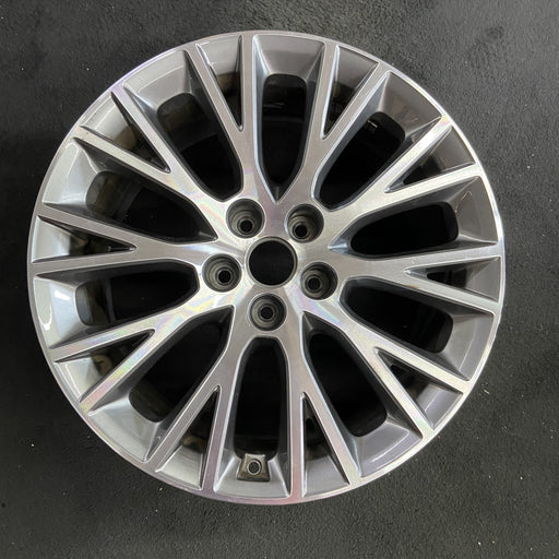 19" GV80 21-24 19x8.5 Original OEM Wheel Rim - Angle View