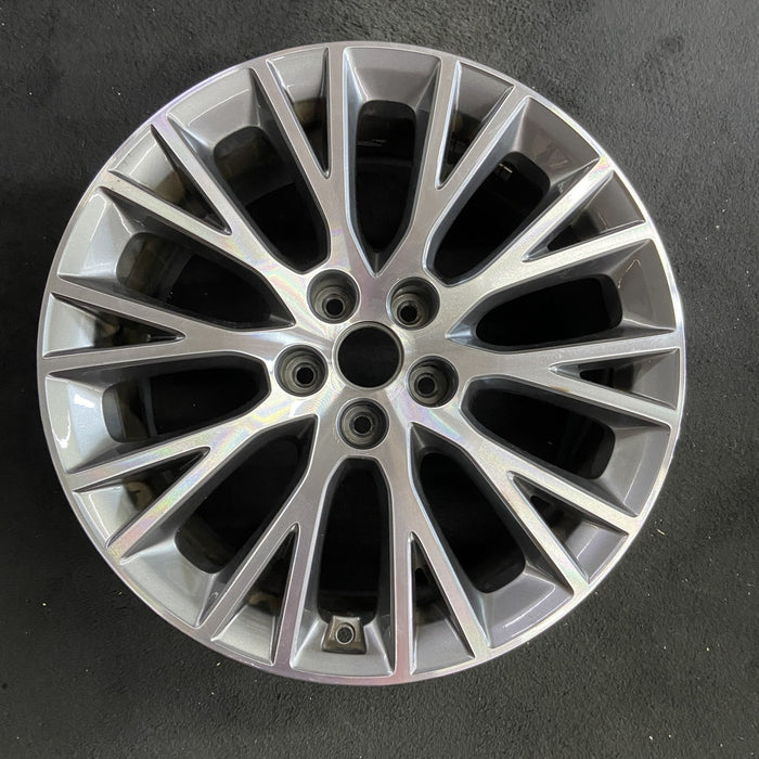 19" GV80 21-24 19x8.5 Original OEM Wheel Rim - Angle View