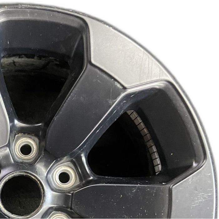 18" DODGE 1500 PICKUP 20-21 6 lug 18x8 aluminum 6 spoke opt WBS black Original OEM Wheel Rim