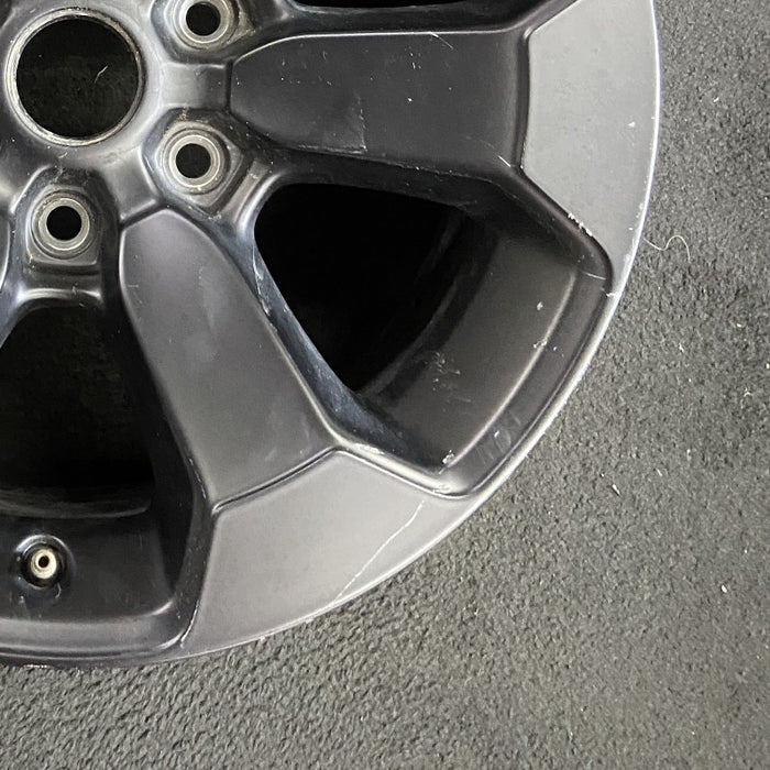 18" DODGE 1500 PICKUP 20-21 6 lug 18x8 aluminum 6 spoke opt WBS black Original OEM Wheel Rim