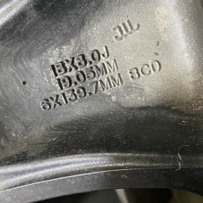 18" DODGE 1500 PICKUP 20-21 6 lug 18x8 aluminum 6 spoke opt WBS black Original OEM Wheel Rim