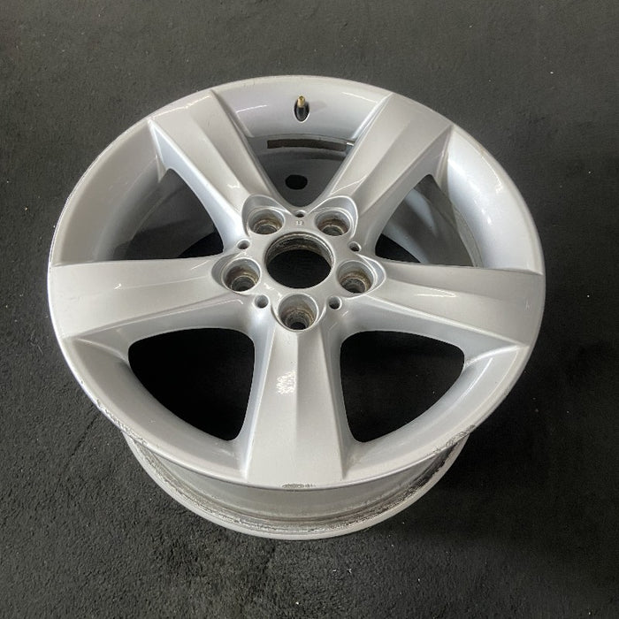 17" BMW 320i 01-05 Sdn Canada market 17x8 alloy 5 spoke creased spoke Original OEM Wheel Rim