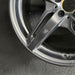 19" MERCEDES GT 16 190 Type; 19x9 5 split spokes black Original OEM Wheel Rim - Additional View