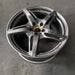 19" MERCEDES GT 16 190 Type; 19x9 5 split spokes black Original OEM Wheel Rim - View 8