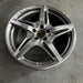 19" MERCEDES GT 16 190 Type; 19x9 5 split spokes black Original OEM Wheel Rim - View 7