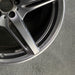 20" MERCEDES GT 16 190 Type; 20x11 5 split spokes black Original OEM Wheel Rim - Back View