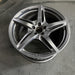20" MERCEDES GT 16 190 Type; 20x11 5 split spokes black Original OEM Wheel Rim - View 7