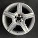 19" MERCEDES S-CLASS 07 221 Type; S550 19x9.5 5 spoke Original OEM Wheel Rim - Front View
