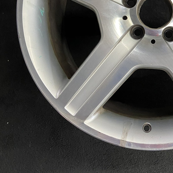 19" MERCEDES S-CLASS 07 221 Type; S550 19x9.5 5 spoke Original OEM Wheel Rim - Additional View