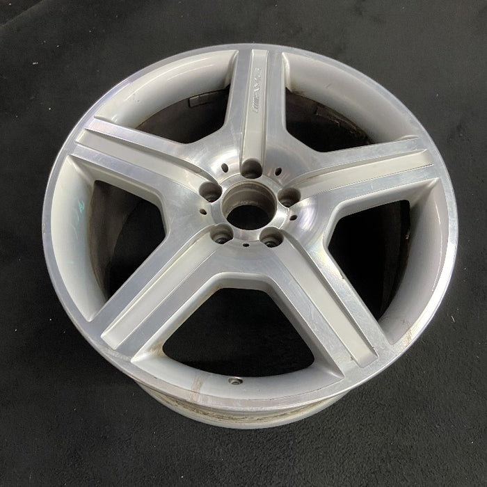 19" MERCEDES S-CLASS 07 221 Type; S550 19x9.5 5 spoke Original OEM Wheel Rim - View 7
