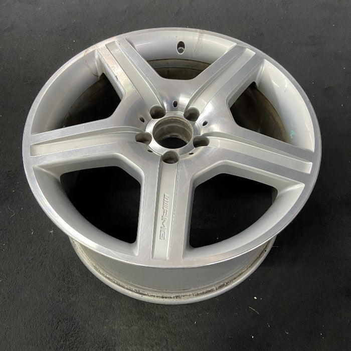 19" MERCEDES S-CLASS 07 221 Type; S550 19x9.5 5 spoke Original OEM Wheel Rim - View 8