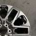 20" SEQUOIA 23-24 20x8 open spoke 6 spoke matte black Original OEM Wheel Rim - Close-Up Detail