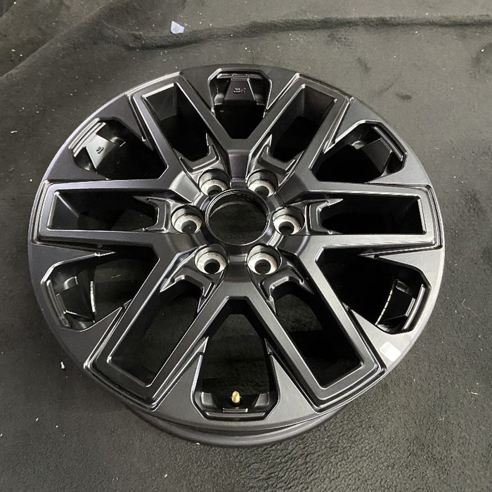 20" SEQUOIA 23-24 20x8 open spoke 6 spoke matte black Original OEM Wheel Rim - View 7