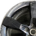 20" CAMARO 12 20x9 rear 5 spoke black opt R45 Original OEM Wheel Rim - Angle View