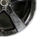 20" CAMARO 12 20x9 rear 5 spoke black opt R45 Original OEM Wheel Rim - Close-Up Detail