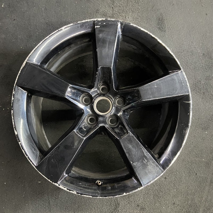 20" CAMARO 12 20x9 rear 5 spoke black opt R45 Original OEM Wheel Rim - Additional View