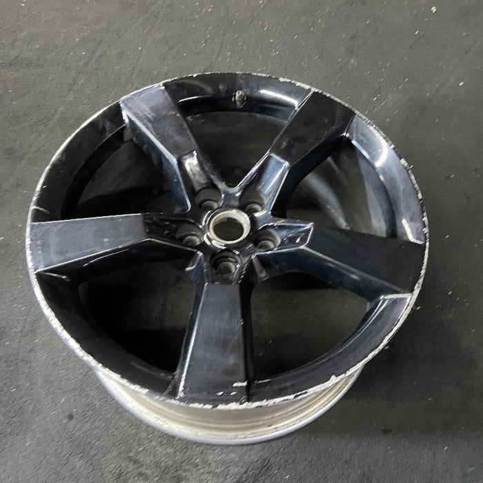 20" CAMARO 12 20x9 rear 5 spoke black opt R45 Original OEM Wheel Rim - View 8