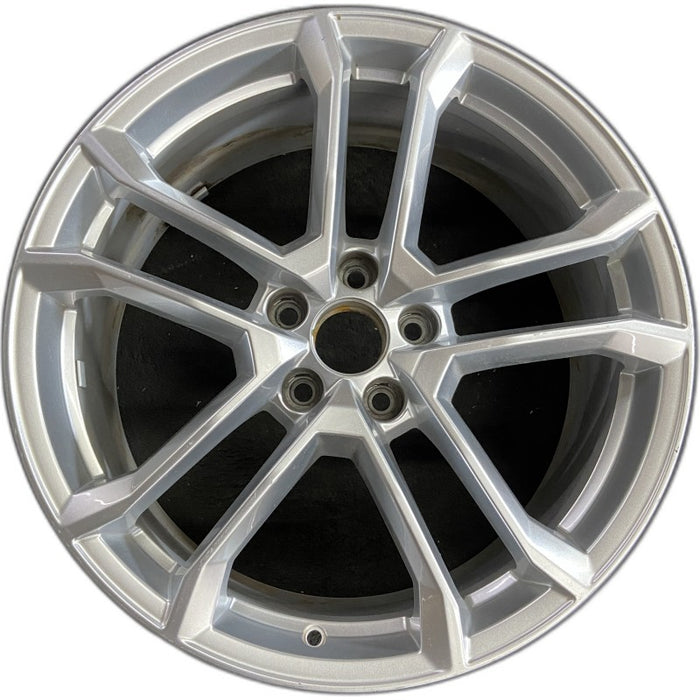 19" AUDI R8 17-18 19x8.5 frt 5 double spoke Original OEM Wheel Rim - Front View