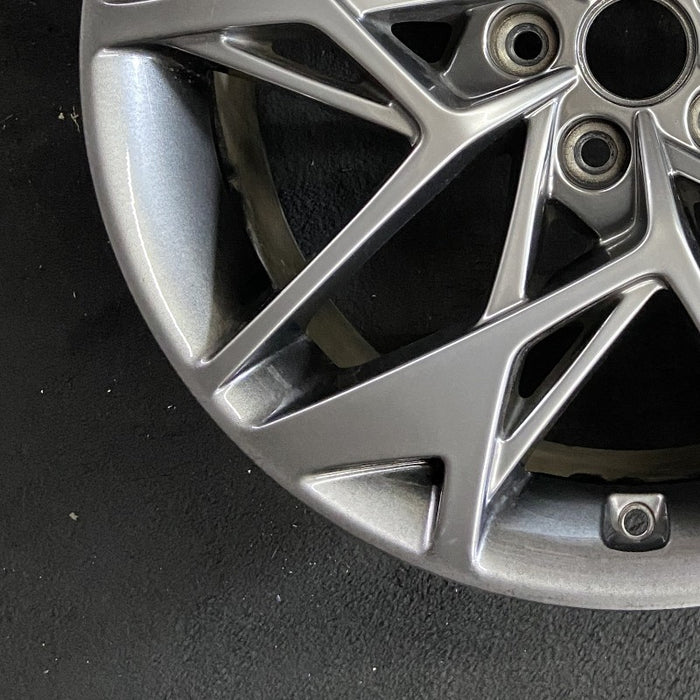 19" GV70 22-24 19x8 alloy twisted spoke Original OEM Wheel Rim