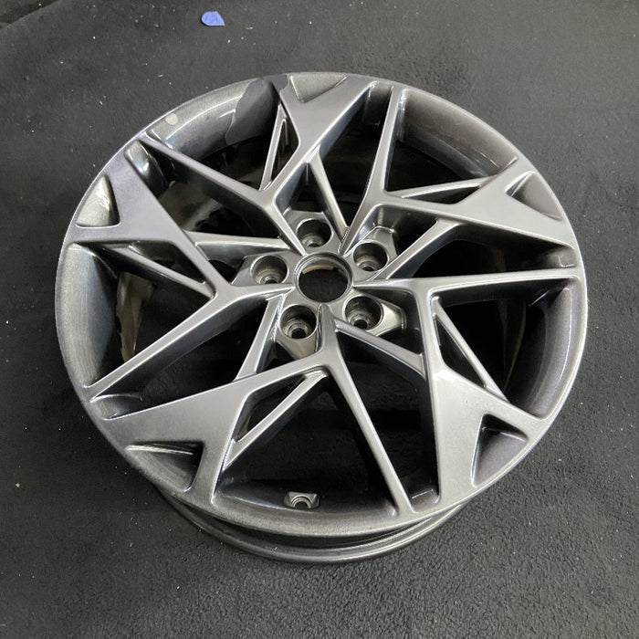 19" GV70 22-24 19x8 alloy twisted spoke Original OEM Wheel Rim