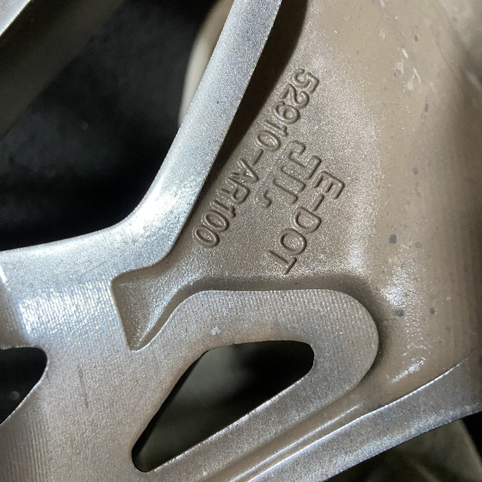 19" GV70 22-24 19x8 alloy twisted spoke Original OEM Wheel Rim